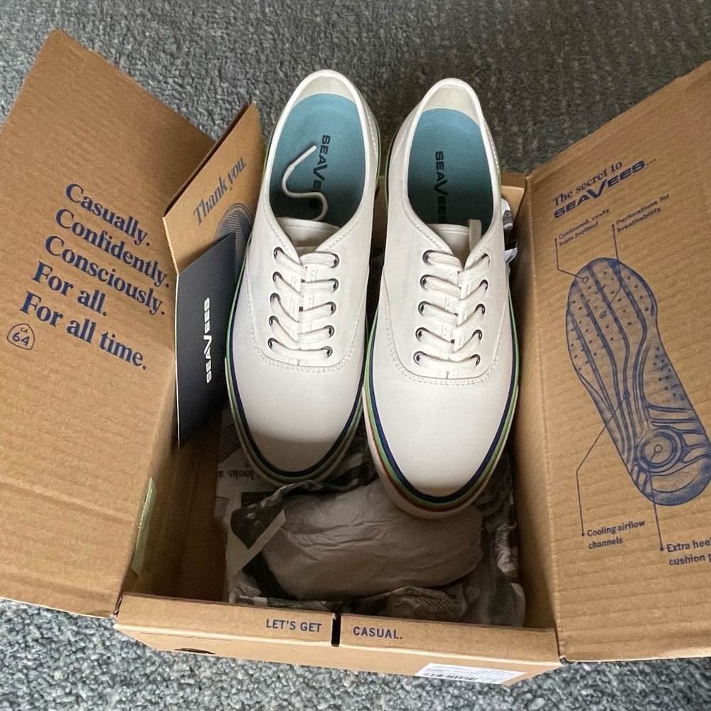 SeaVees Woman's Legend Sneakers Pride Edition New In Box - Picture 3 of 7